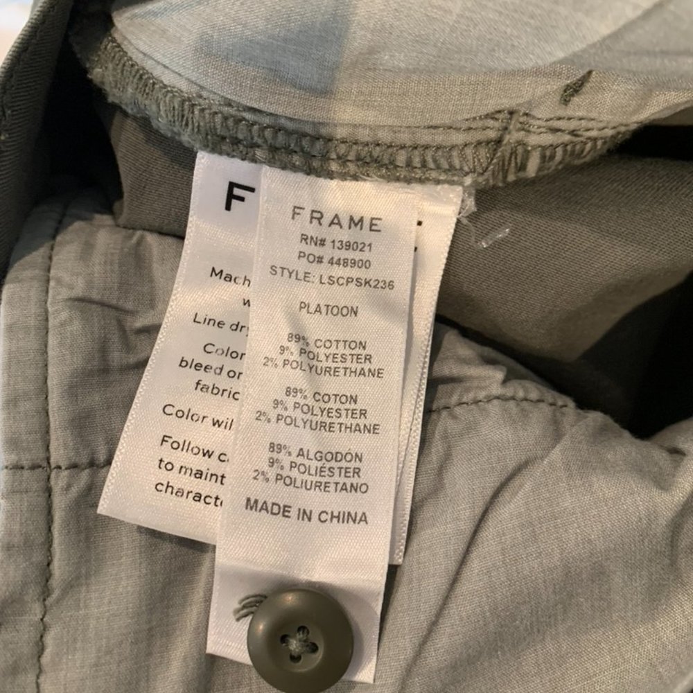 FRAME Platoon Cargo Skinny Jeans - SIZE 25 - Picture 6 of 7